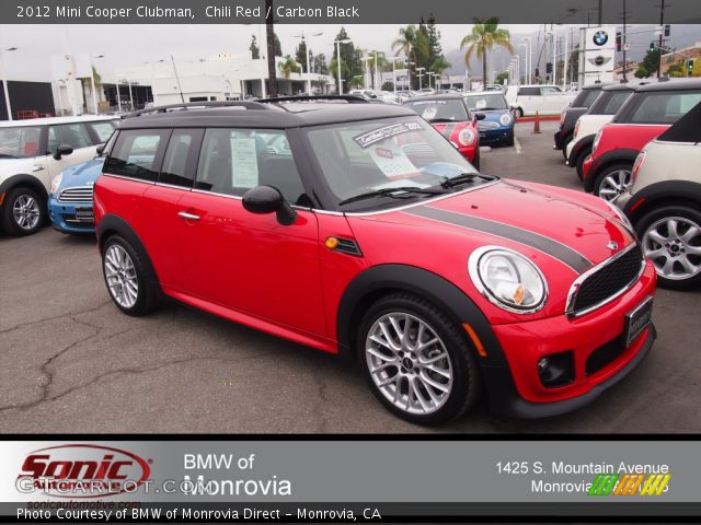 2012 Mini Cooper Clubman in Chili Red