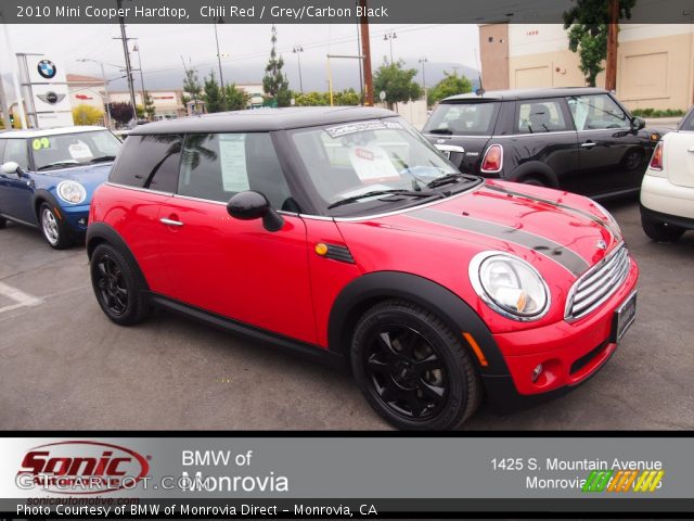 2010 Mini Cooper Hardtop in Chili Red