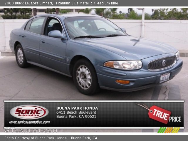2000 Buick LeSabre Limited in Titanium Blue Metallic