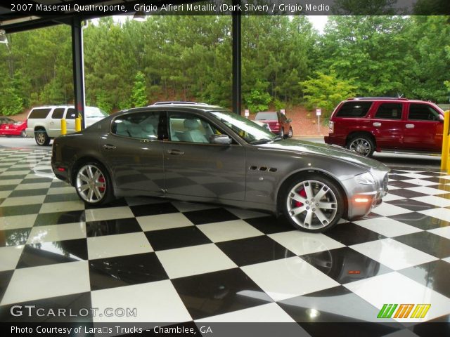 2007 Maserati Quattroporte  in Grigio Alfieri Metallic (Dark Silver)