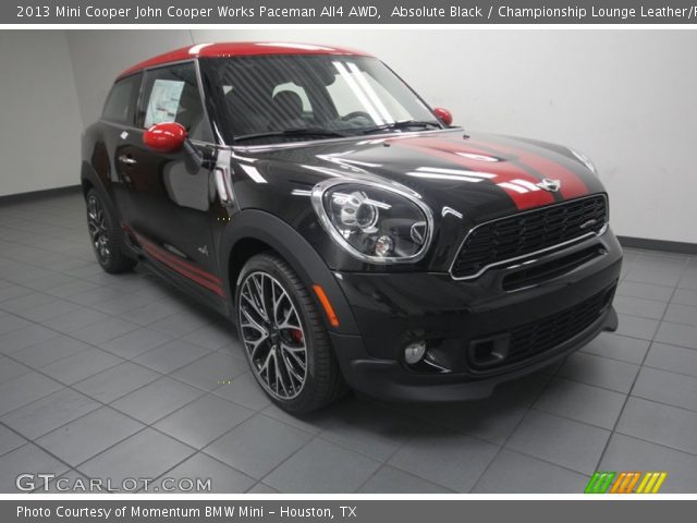 2013 Mini Cooper John Cooper Works Paceman All4 AWD in Absolute Black