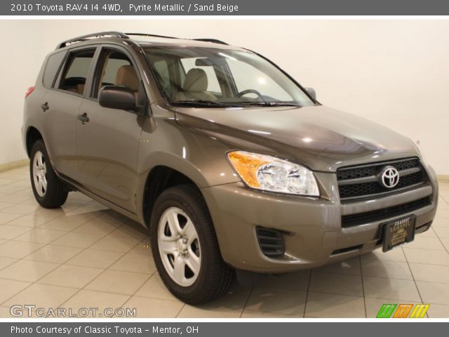 2010 Toyota RAV4 I4 4WD in Pyrite Metallic
