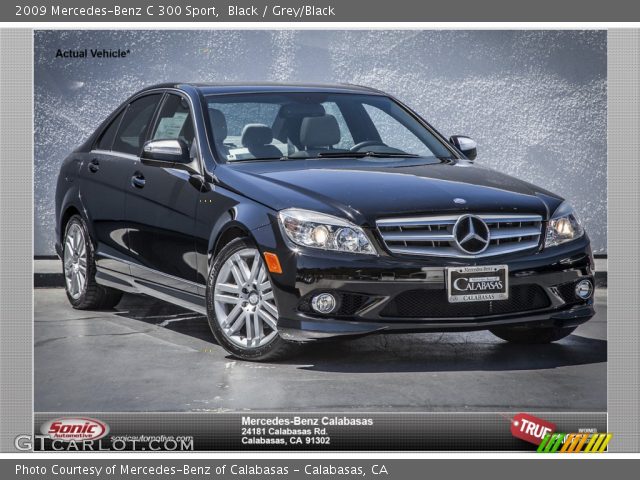 2009 Mercedes-Benz C 300 Sport in Black