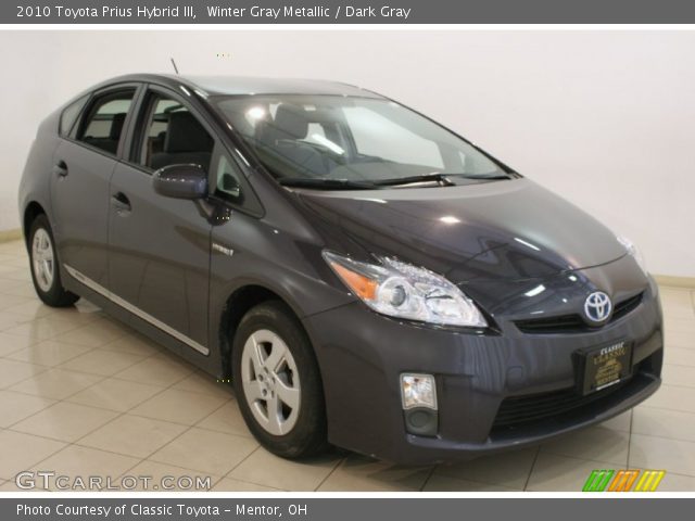 2010 Toyota Prius Hybrid III in Winter Gray Metallic