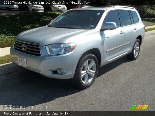 2010 Toyota Highlander Limited in Classic Silver Metallic