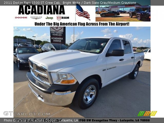 2011 Dodge Ram 1500 ST Crew Cab in Bright White