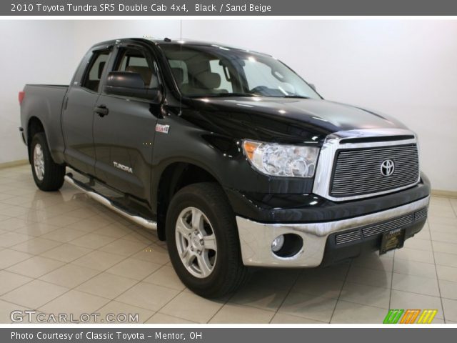 2010 Toyota Tundra SR5 Double Cab 4x4 in Black