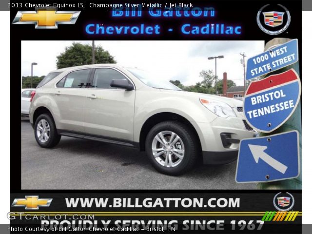 2013 Chevrolet Equinox LS in Champagne Silver Metallic