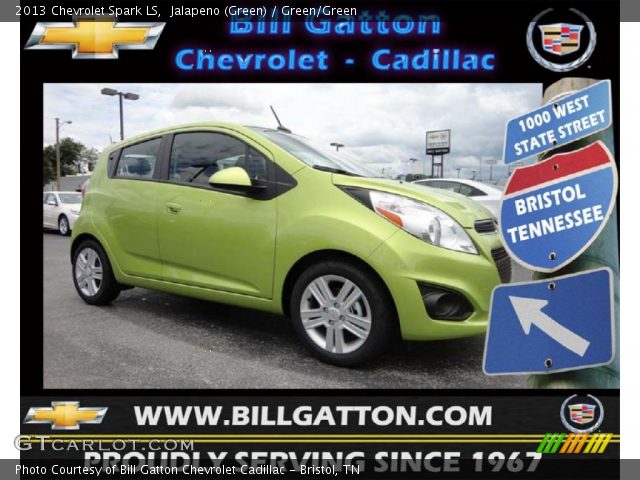 2013 Chevrolet Spark LS in Jalapeno (Green)