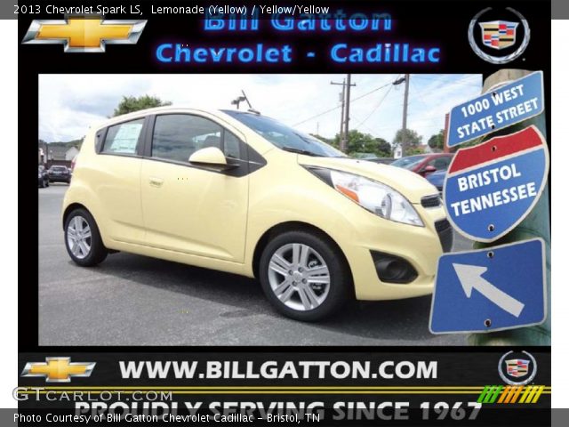 2013 Chevrolet Spark LS in Lemonade (Yellow)