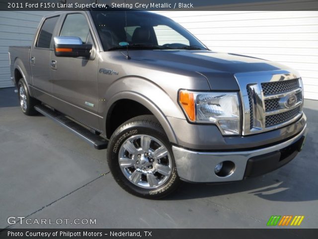 2011 Ford F150 Lariat SuperCrew in Sterling Grey Metallic