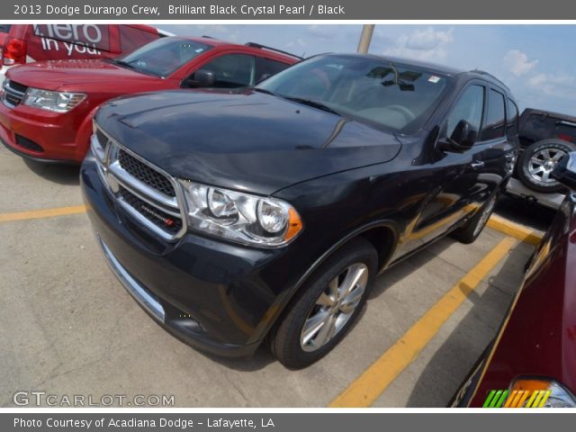 2013 Dodge Durango Crew in Brilliant Black Crystal Pearl