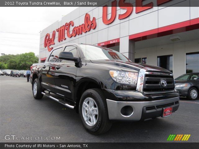 2012 Toyota Tundra CrewMax in Black