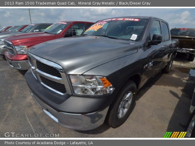 2013 Ram 1500 Tradesman Quad Cab in Mineral Gray Metallic