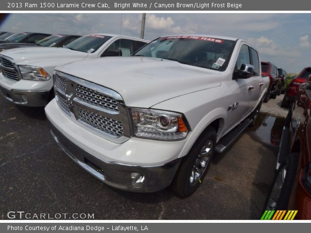 2013 Ram 1500 Laramie Crew Cab in Bright White