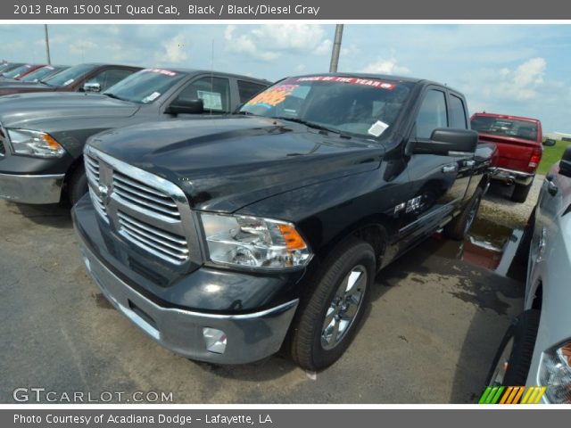 2013 Ram 1500 SLT Quad Cab in Black
