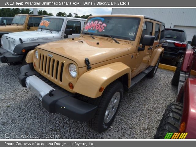 2013 Jeep Wrangler Unlimited Sahara 4x4 in Dune