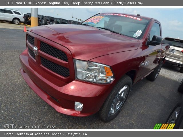 2013 Ram 1500 Express Regular Cab in Deep Cherry Red Pearl