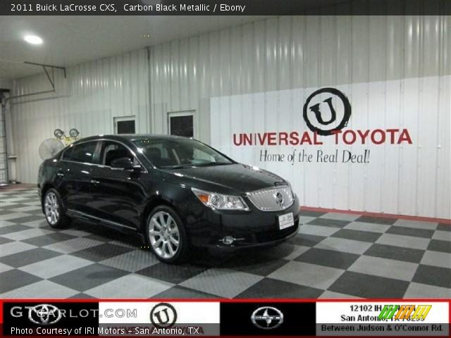 2011 Buick LaCrosse CXS in Carbon Black Metallic