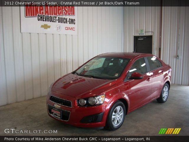 2012 Chevrolet Sonic LS Sedan in Crystal Red Tintcoat