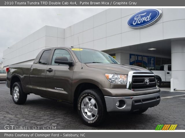 2010 Toyota Tundra TRD Double Cab 4x4 in Pyrite Brown Mica