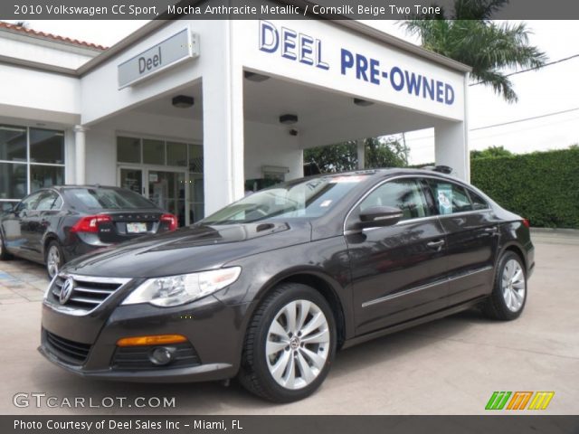 2010 Volkswagen CC Sport in Mocha Anthracite Metallic
