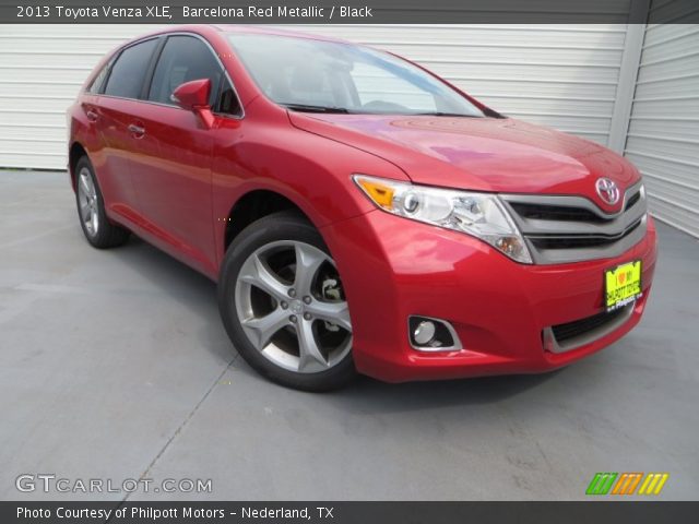 2013 Toyota Venza XLE in Barcelona Red Metallic