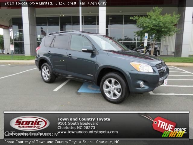 2010 Toyota RAV4 Limited in Black Forest Pearl