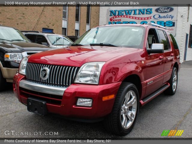 2008 Mercury Mountaineer Premier AWD in Vivid Red Metallic