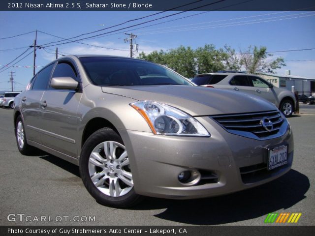2012 Nissan Altima 2.5 S in Saharan Stone
