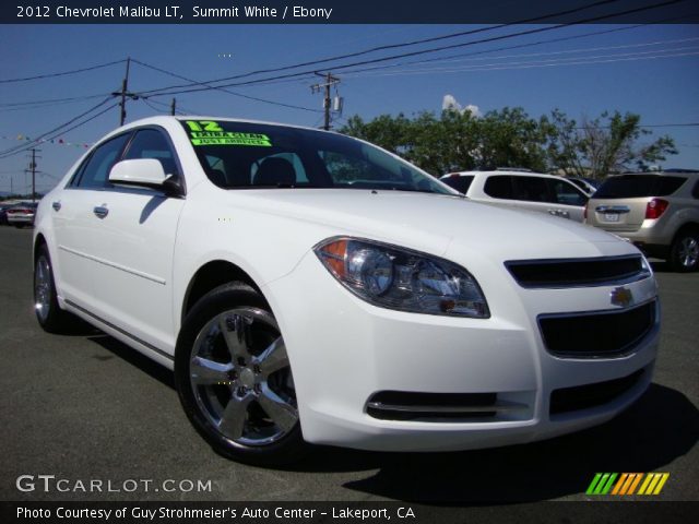 2012 Chevrolet Malibu LT in Summit White