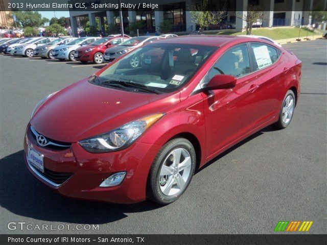 2013 Hyundai Elantra GLS in Sparkling Ruby