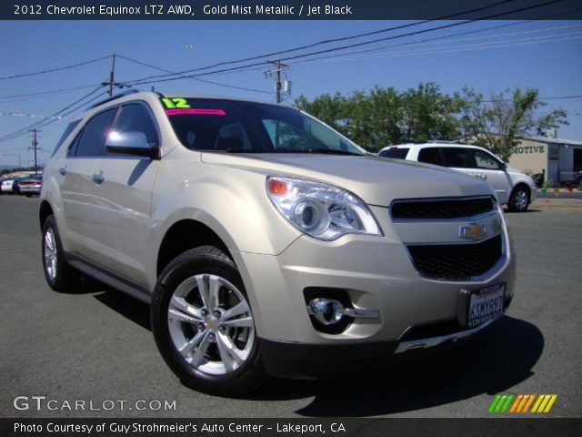 2012 Chevrolet Equinox LTZ AWD in Gold Mist Metallic