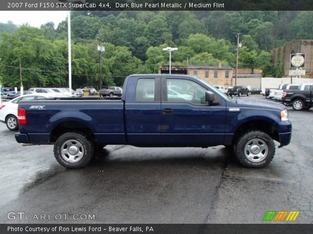 2007 Ford F150 STX SuperCab 4x4 in Dark Blue Pearl Metallic
