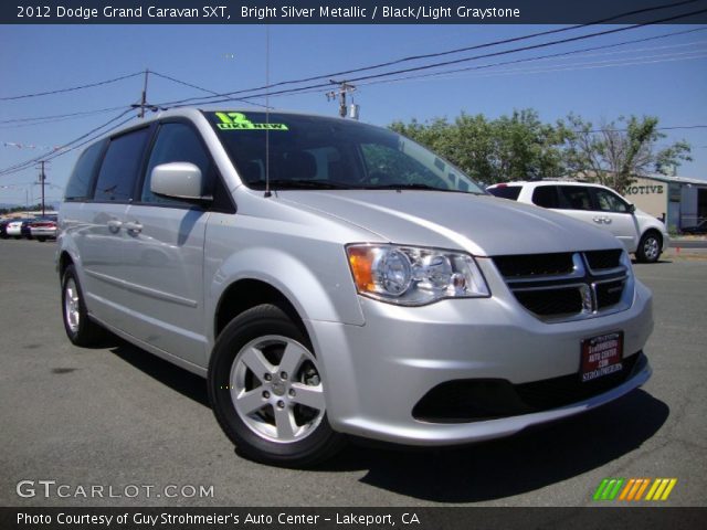 2012 Dodge Grand Caravan SXT in Bright Silver Metallic