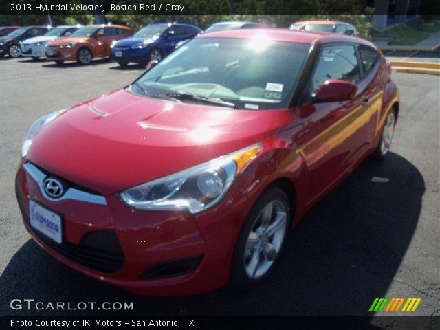 2013 Hyundai Veloster  in Boston Red