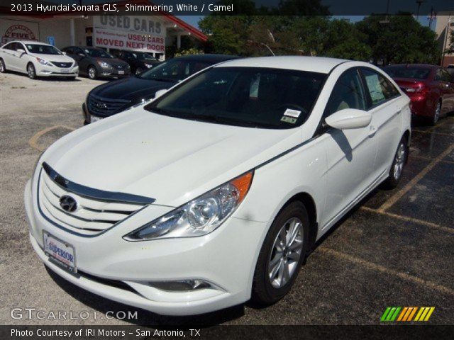 2013 Hyundai Sonata GLS in Shimmering White