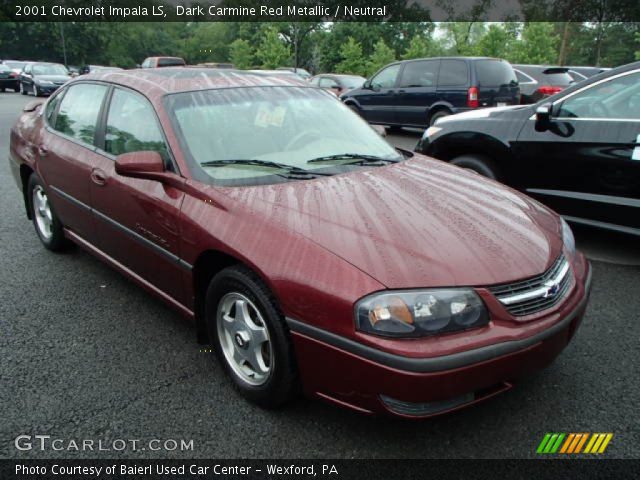 2001 Chevrolet Impala LS in Dark Carmine Red Metallic