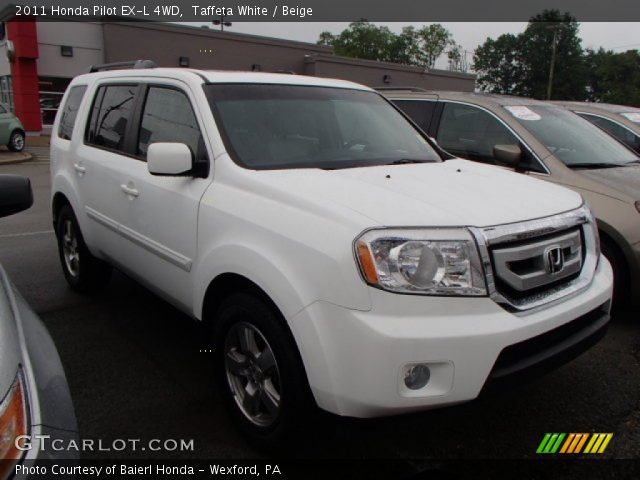 2011 Honda Pilot EX-L 4WD in Taffeta White