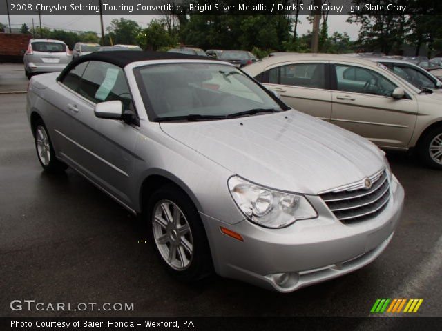 2008 Chrysler Sebring Touring Convertible in Bright Silver Metallic