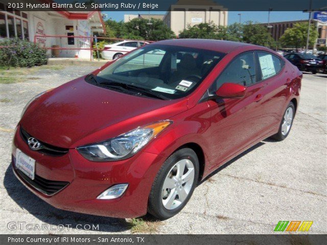 2013 Hyundai Elantra GLS in Sparkling Ruby