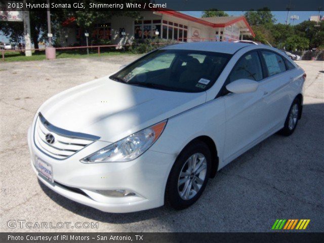 2013 Hyundai Sonata GLS in Shimmering White