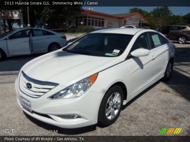 2013 Hyundai Sonata GLS in Shimmering White