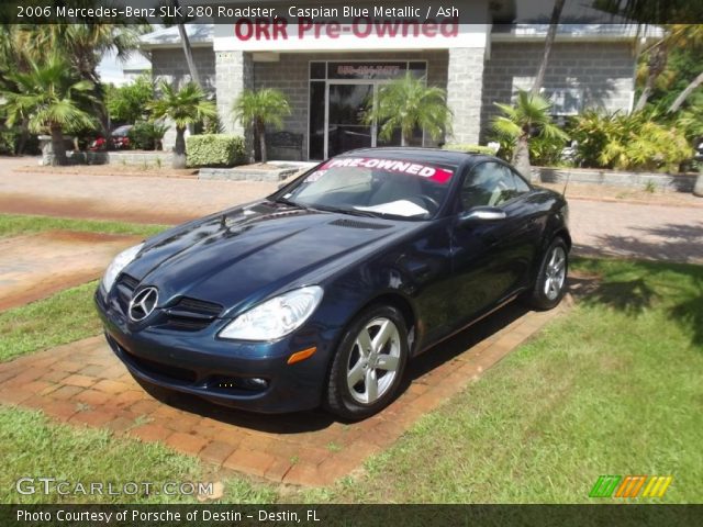 2006 Mercedes-Benz SLK 280 Roadster in Caspian Blue Metallic