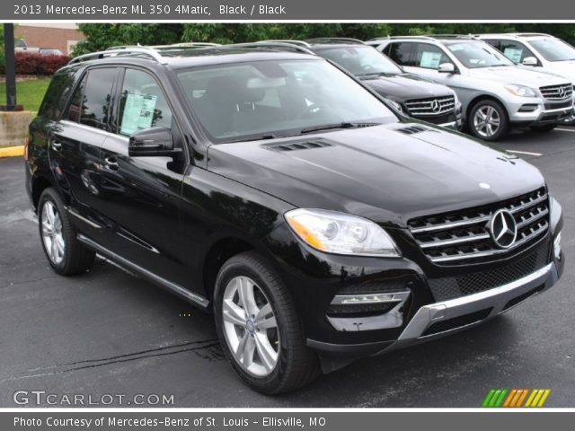 2013 Mercedes-Benz ML 350 4Matic in Black