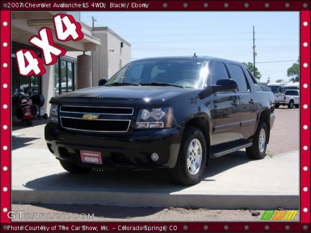 2007 Chevrolet Avalanche LS 4WD in Black