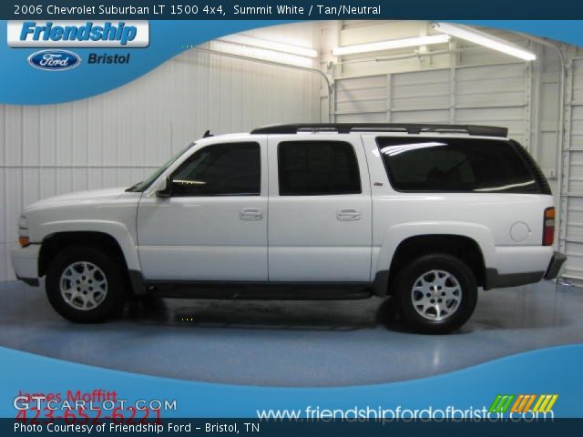 2006 Chevrolet Suburban LT 1500 4x4 in Summit White