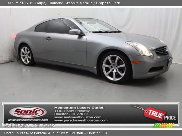 2007 Infiniti G 35 Coupe in Diamond Graphite Metallic