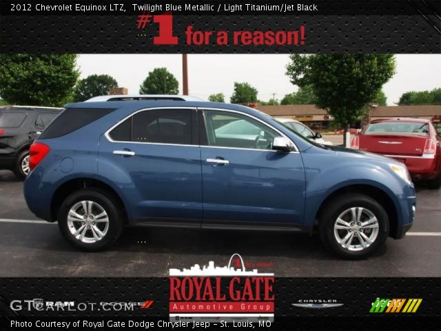 2012 Chevrolet Equinox LTZ in Twilight Blue Metallic