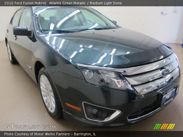 2010 Ford Fusion Hybrid in Atlantis Green Metallic